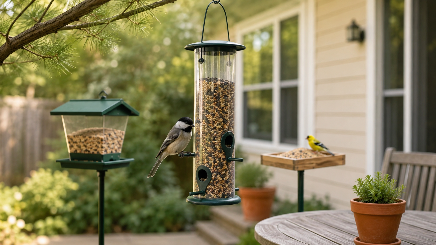 Best Bird Feeders for Beginners: What to Buy First